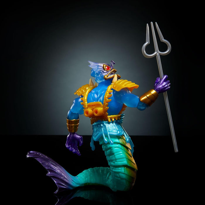 Masters of the Universe Turtles of Grayskull TMNT Deluxe Mer-Man Figure, HTH28
