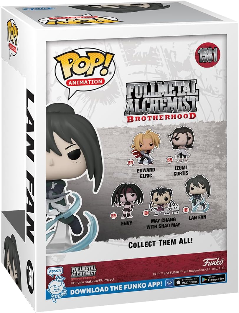Funko Pop! Animation: Fullmetal Alchemist: Brotherhood - LAN Fan (Ninja