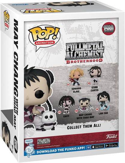 Funko POP! & Buddy: FMA: B - May Chang With Panda - Full Metal Alchemist: Brotherhood - Collectable Vinyl Figure - Gift Idea - Official Merchandise - Toys for Kids & Adults - Anime Fans