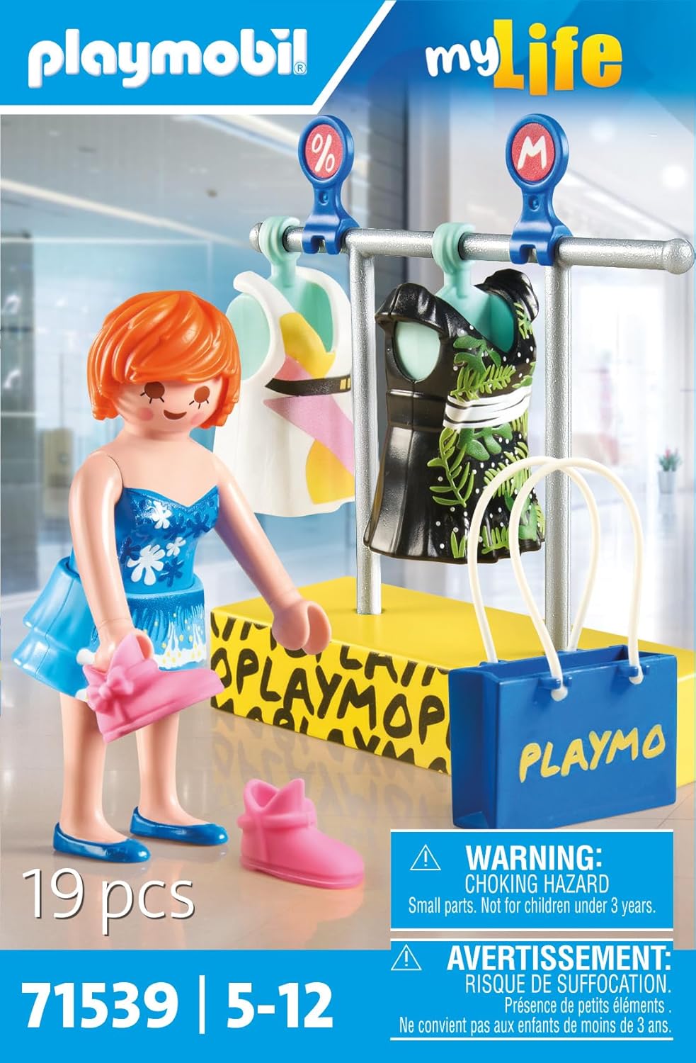 Playmobil 71539 My Life: Clothing Stall, gifting toy and fun imaginative role-play, playsets suitable for children ages 4+