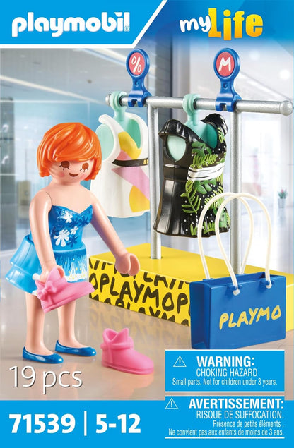 Playmobil 71539 My Life: Clothing Stall, gifting toy and fun imaginative role-play, playsets suitable for children ages 4+