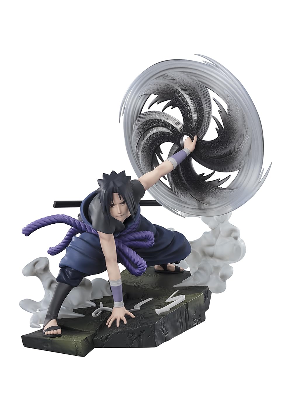 Bandai Figuarts Zero Naruto Shippuden Sasuke Uchiha Light And Dark Extra Battle Sasuke Uchiha (the Light & Dark of the Mangekyo Sharingan)