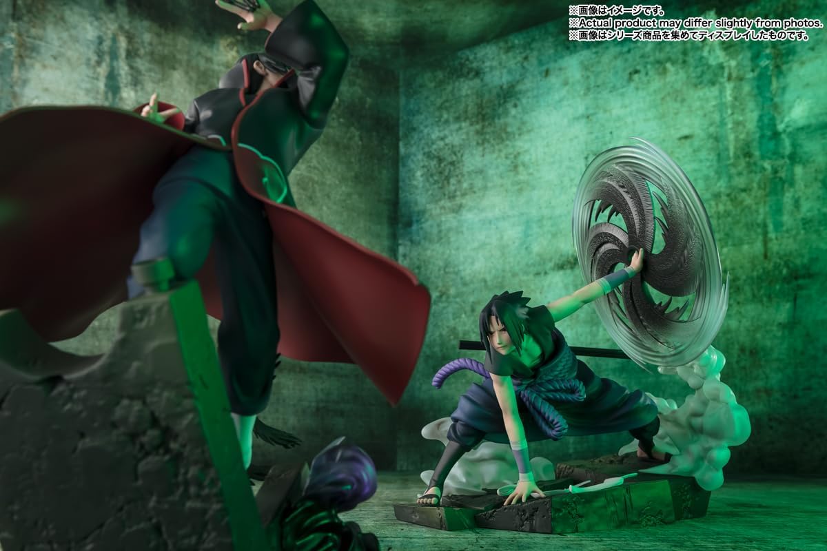Bandai Figuarts Zero Naruto Shippuden Sasuke Uchiha Light And Dark Extra Battle Sasuke Uchiha (the Light & Dark of the Mangekyo Sharingan)