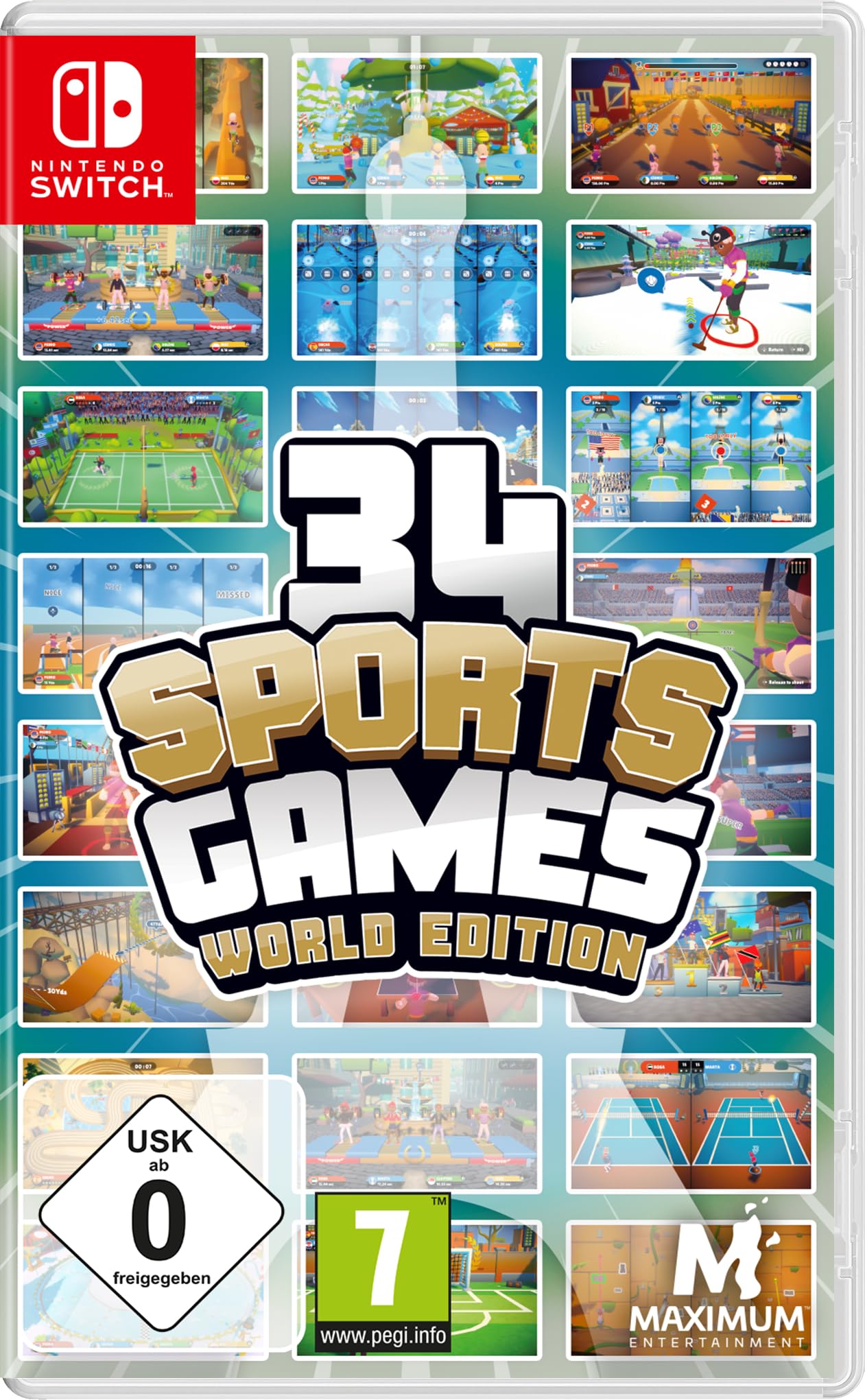 34 Sports Games - World Edition /Switch