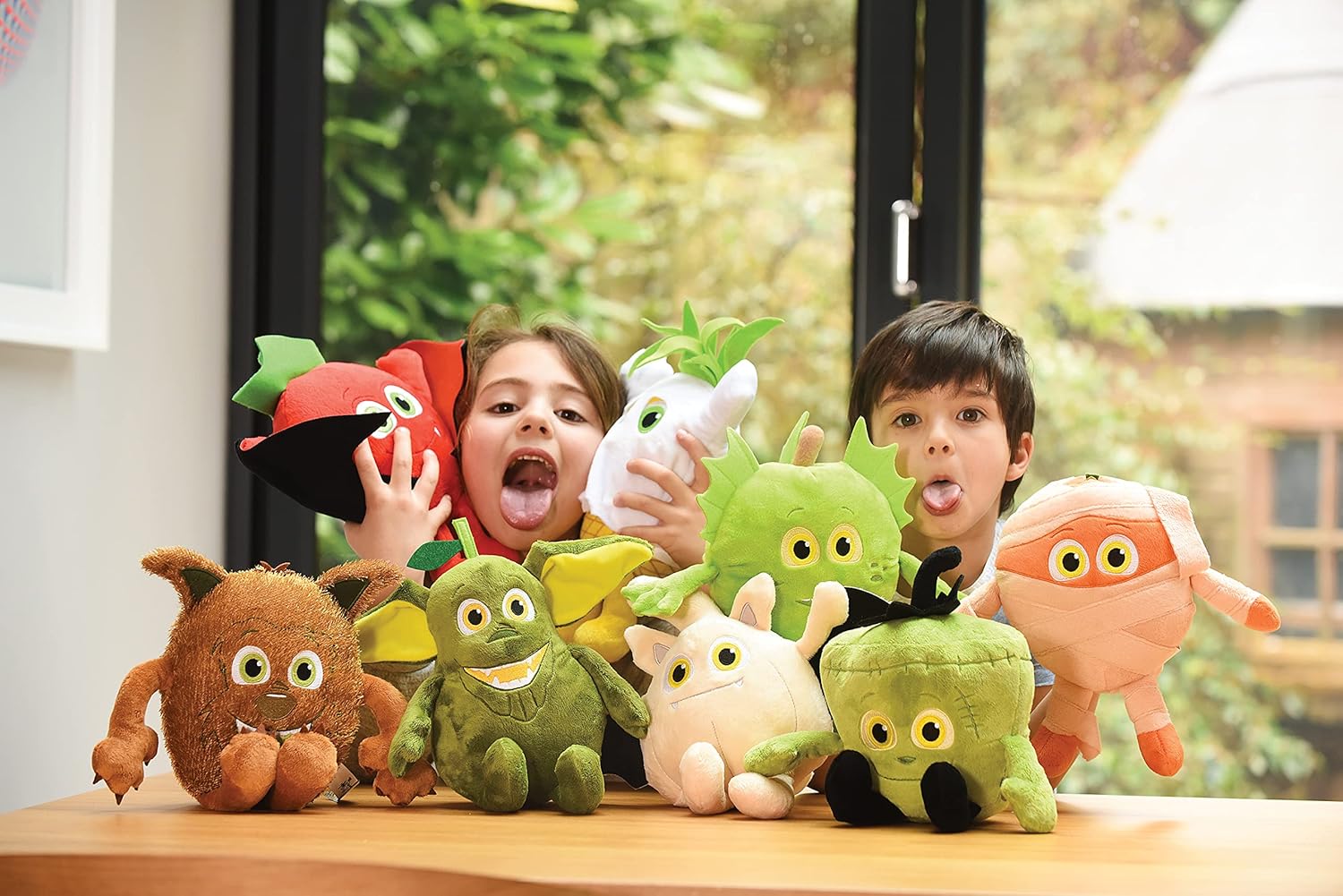 Goodness Gang Plushy Toys - Soft and Safe Stuffed Animals for Kids - Machine Washable and Perfect for Playtime and Bedtime - Full Collection Plush - Mushroom Mini