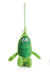 Goodness Gang Plushy Toys - Soft and Safe Stuffed Animals for Kids - Machine Washable and Perfect for Playtime and Bedtime - Full Collection Plush - Sugar Snap Pea Mini,Green