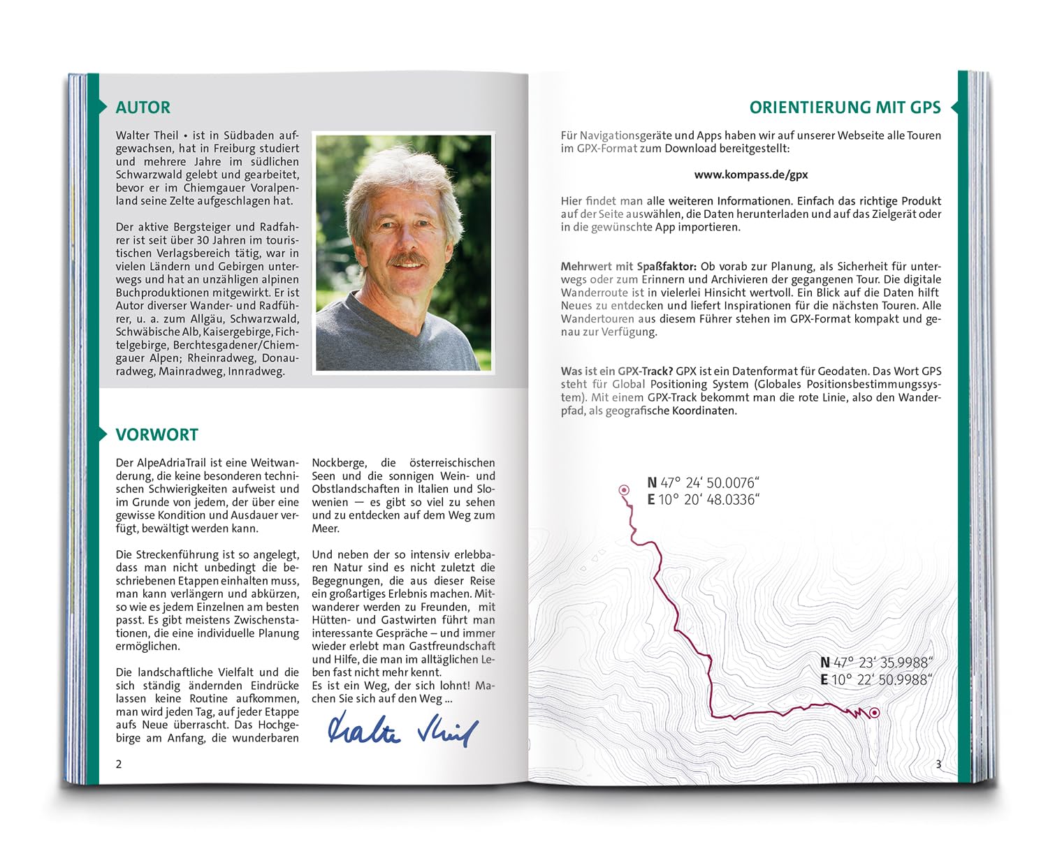 KOMPASS Wanderführer AlpeAdriaTrail, Vom Großglockner nach Triest, 33 Etappen mit Extra-Tourenkarte: GPS-Daten zum Download