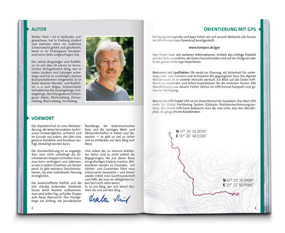 KOMPASS Wanderführer AlpeAdriaTrail, Vom Großglockner nach Triest, 33 Etappen mit Extra-Tourenkarte: GPS-Daten zum Download