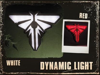 The Last of Us Firefly Light - Officially Licensed Movie Logo Light, Game & Living Room Decor and Gift, Neon Firefly Room Accessory and Nightlight for Fans of TV Show | Paladone