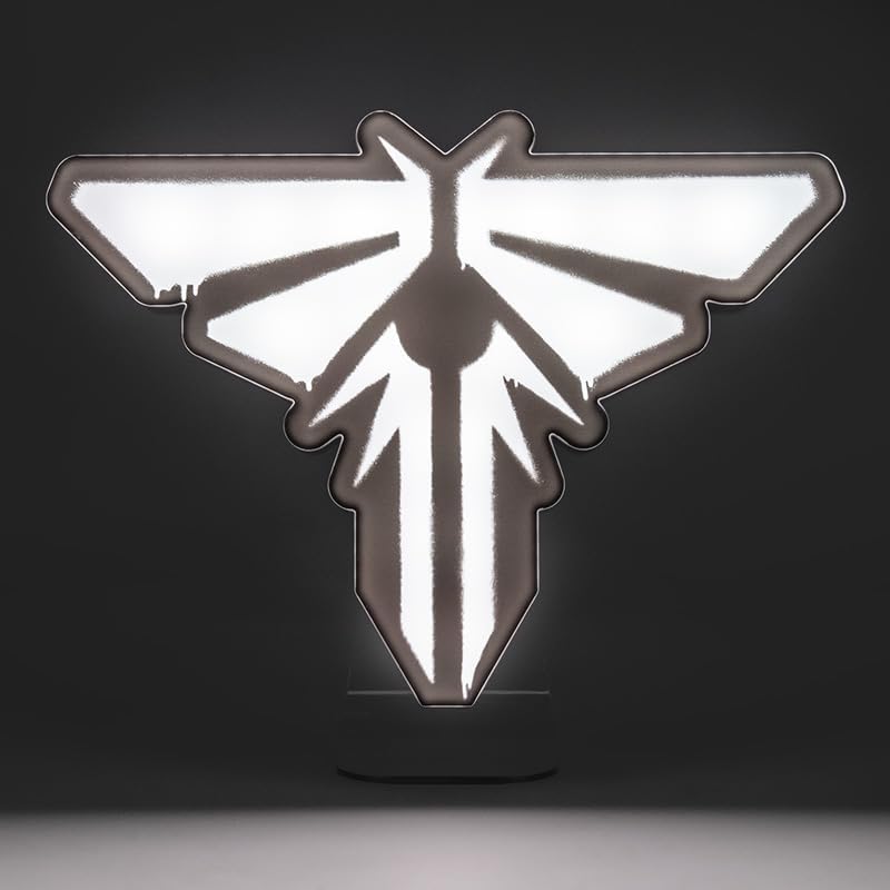 The Last of Us Firefly Light - Officially Licensed Movie Logo Light, Game & Living Room Decor and Gift, Neon Firefly Room Accessory and Nightlight for Fans of TV Show | Paladone