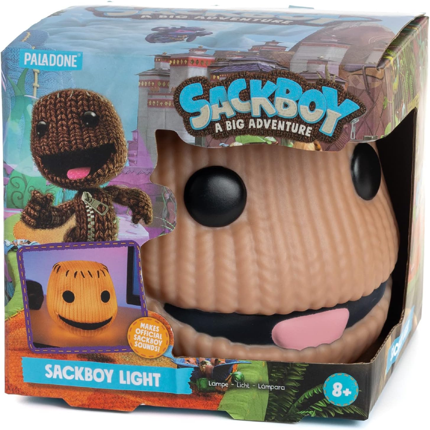 Paladone Sackboy Light with Sound, Officially Licensed Merchandise