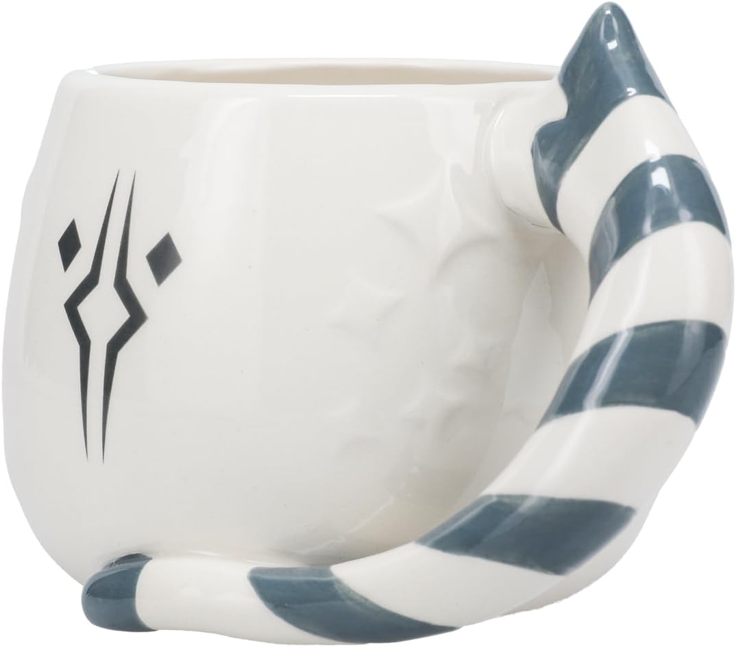 Star Wars Ahsoka Kop meerkleurig keramiek Fan merch, The Mandalorian, TV-series