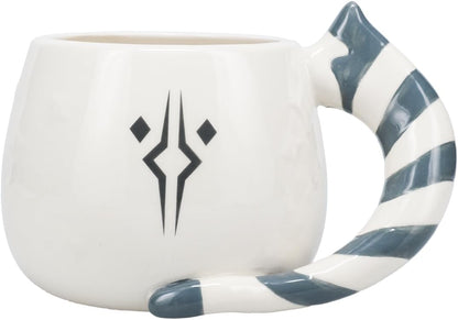 Star Wars Ahsoka Kop meerkleurig keramiek Fan merch, The Mandalorian, TV-series