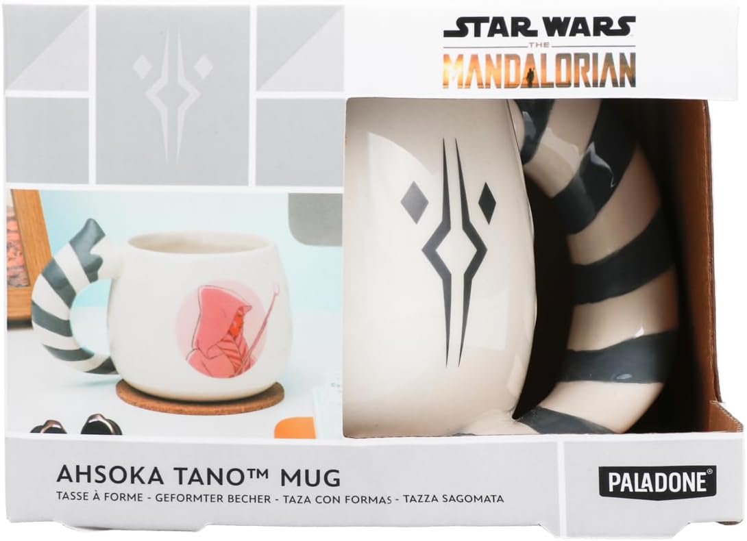 Star Wars Ahsoka Kop meerkleurig keramiek Fan merch, The Mandalorian, TV-series