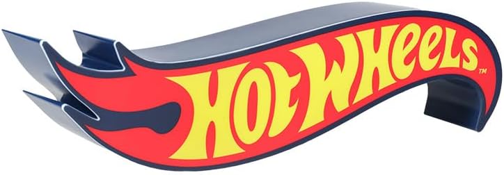 Hot Wheels Logo Light - Officially Licensed Racing Logo Icon Night Light, Racetrack Play Room Decor and Gift for Boys and Girls, Toy Car and Bedroom Accessory and Nightlight for Kids | Paladone