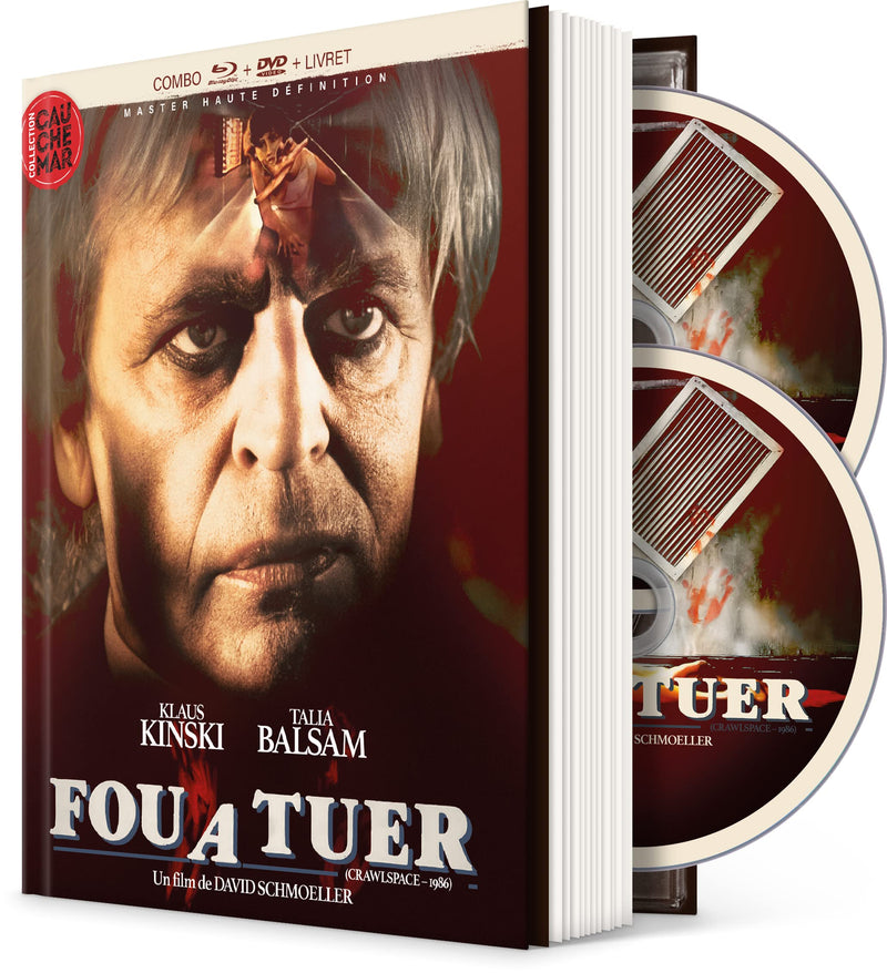 Movie Fou A Tuer+Livret/Blu-Ray+Dvd (Region 2)