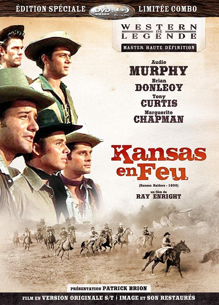 Movie Kansas En Feu+Blu-Ray (Region 2) DVD  NEW