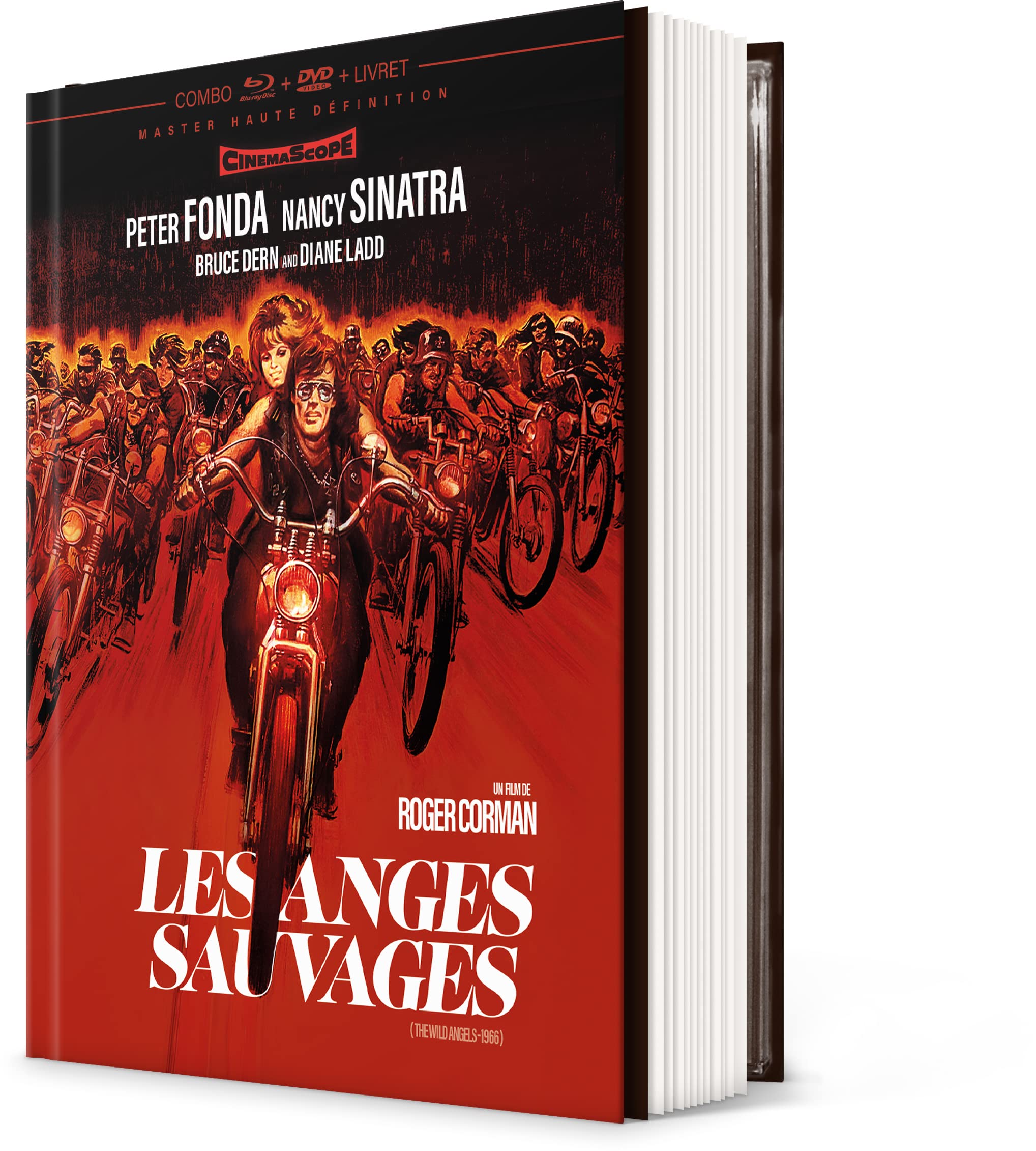 Movie Les Anges Sauvages +Livret/Blu-Ray+Dvd (Region 2)