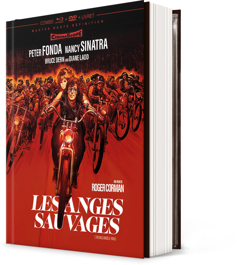 Movie Les Anges Sauvages +Livret/Blu-Ray+Dvd (Region 2)