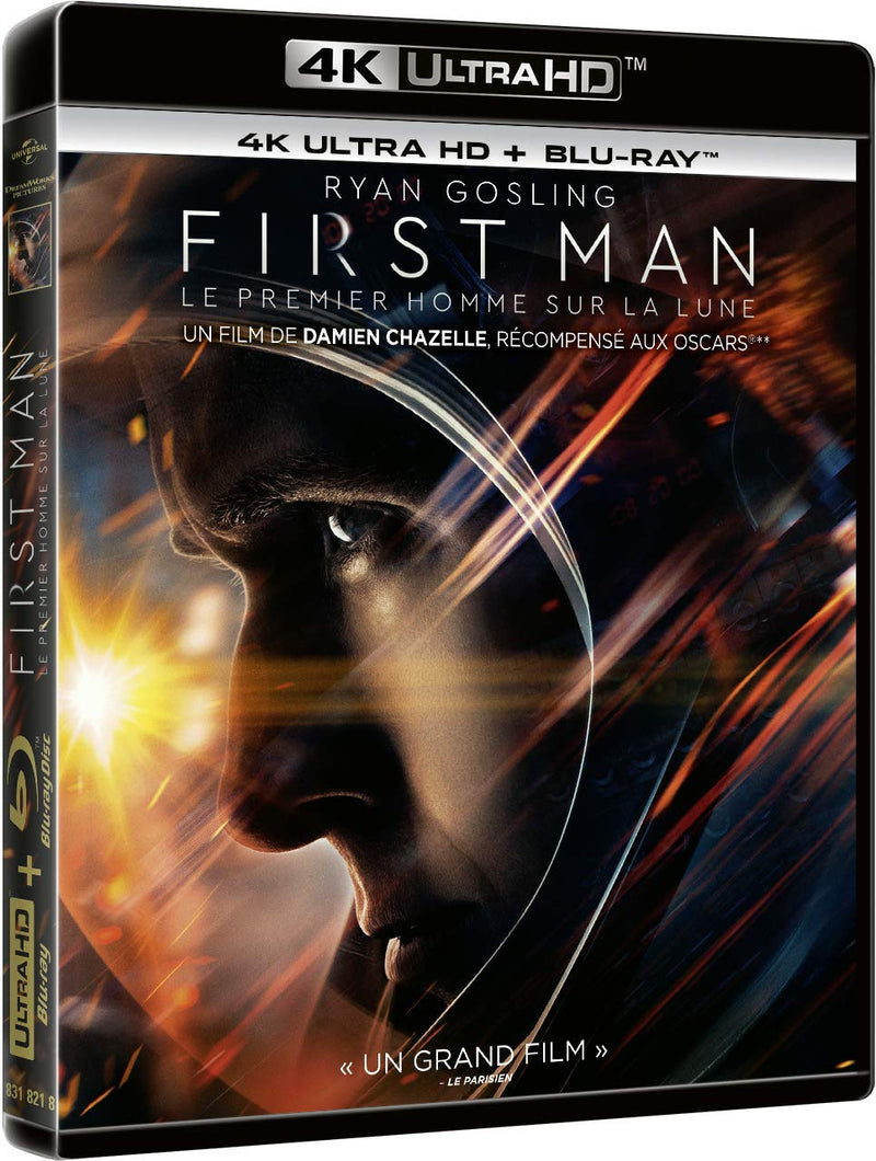 First Man 4K Ultra Hd/Blu-Ray