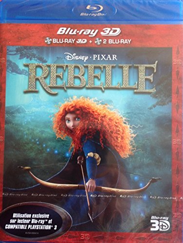 Movie Rebelle 3D+2D/Blu-Ray (Region 2)
