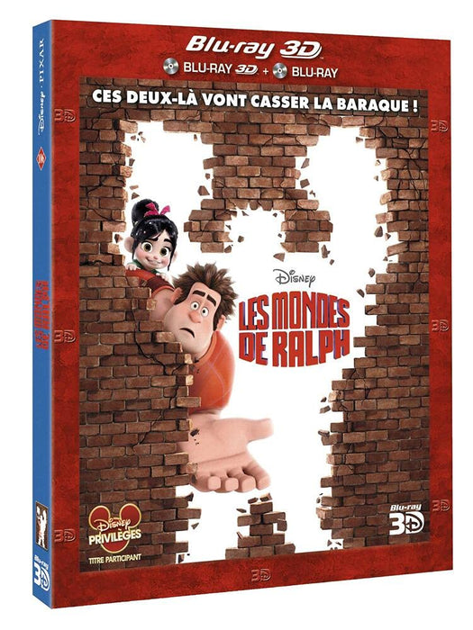 Movie Les Mondes De Ralph 3D+2D/Blu-Ray