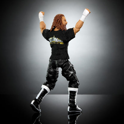 Mattel WWE Ultimate Edition Action Figure & Accessories, 6-inch Sami Zayn Collectible Set, Swappable Heads & Hands, Entrance Gear & 30 Articulation Points