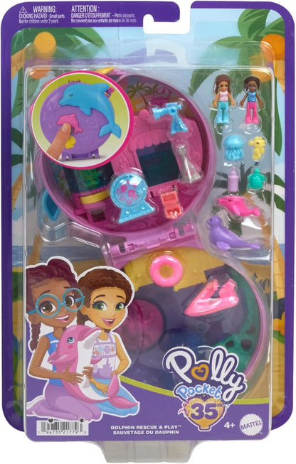 * Polly Pocket Dolphin Aquarium Compact
