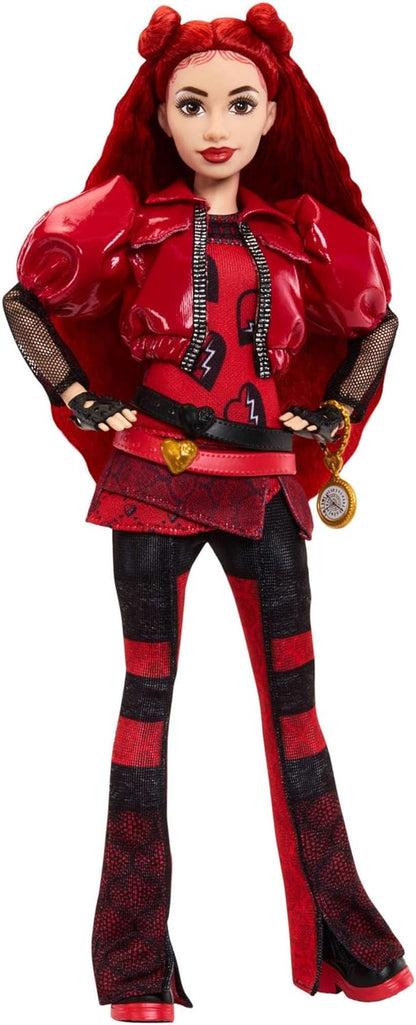 Mattel Disney Descendants: The Rise Of Red Fashion Doll & Accessory, Red, Daughter of Queen of Hearts