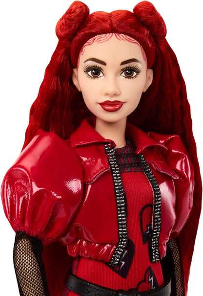 Mattel Disney Descendants: The Rise Of Red Fashion Doll & Accessory, Red, Daughter of Queen of Hearts