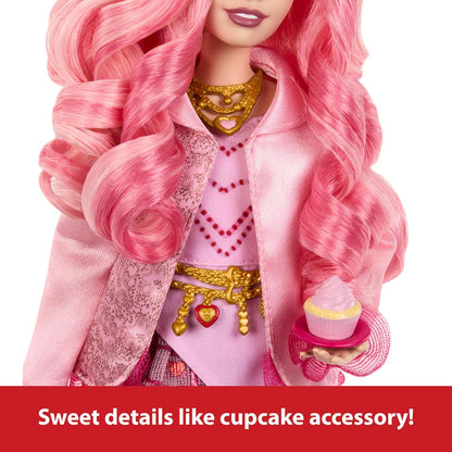 Mattel Disney Descendants: The Rise Of Red Fashion Doll & Accessory - Bridget, Young Queen of Hearts