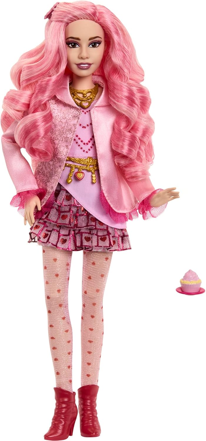 Mattel Disney Descendants: The Rise Of Red Fashion Doll & Accessory - Bridget, Young Queen of Hearts