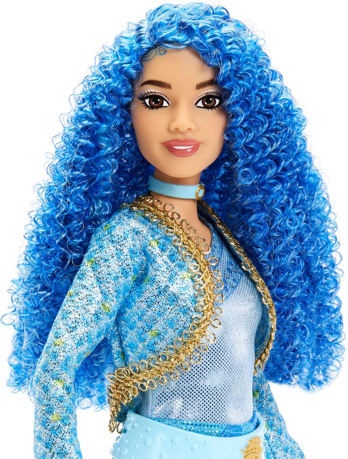 Mattel Disney Descendants: The Rise of Red Fashion Doll & Accesorio, Princesa Chloe Charming, Hija de Cenicienta con ropa y espada inspiradas en la película