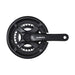 Shimano FC-TY501 chainset 46 / 30, double, 7 / 8-speed, 170 mm, with chainguard, black