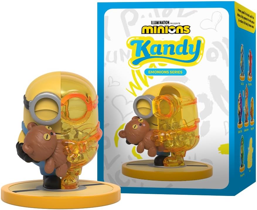 Mighty Jaxx Kandy Minions: Emonions | Blind Box Toy Collectible Figurines | One Pack - Contains One Random Figure