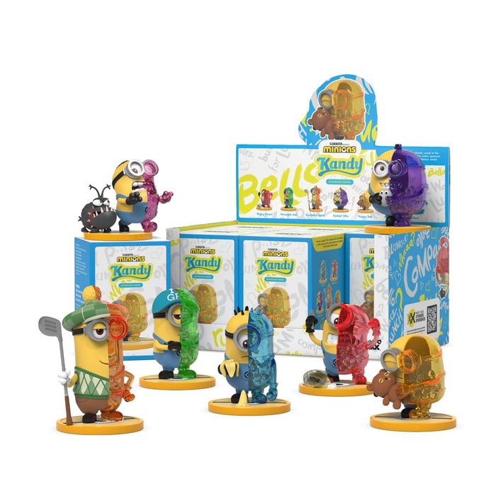 Mighty Jaxx Kandy Minions: Emonions | Sealed Tray of 6 - Contains No Duplicates | Blind Box Toy Collectible Figurines