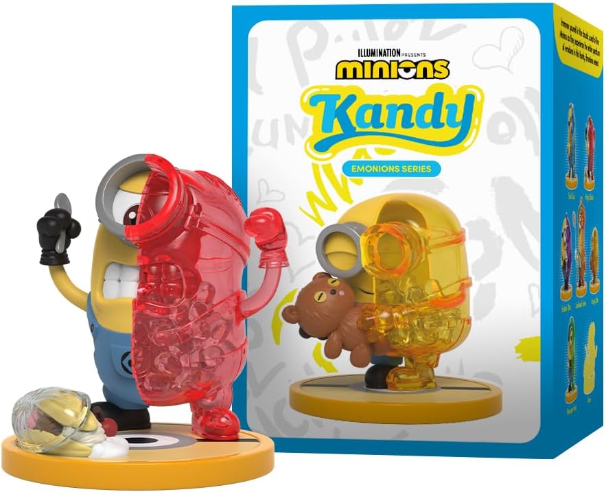 Mighty Jaxx Kandy Minions: Emonions | Sealed Tray of 6 - Contains No Duplicates | Blind Box Toy Collectible Figurines