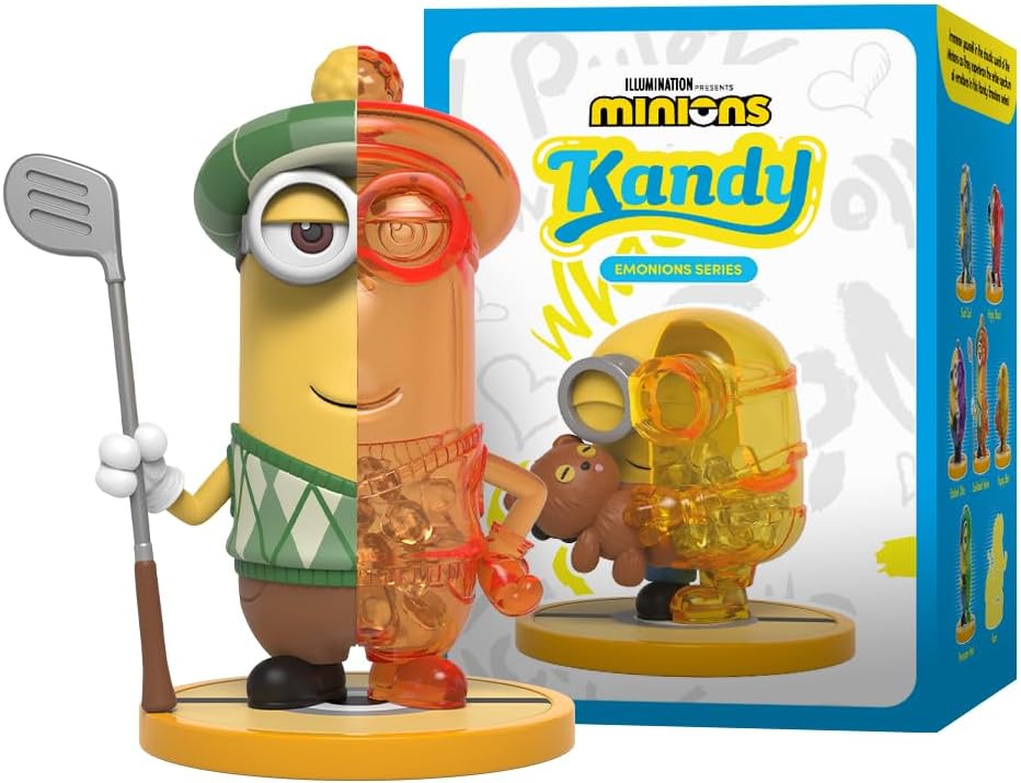 Mighty Jaxx Kandy Minions: Emonions | Sealed Tray of 6 - Contains No Duplicates | Blind Box Toy Collectible Figurines