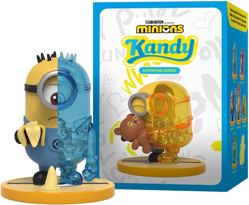 Mighty Jaxx Kandy Minions: Emonions | Sealed Tray of 6 - Contains No Duplicates | Blind Box Toy Collectible Figurines