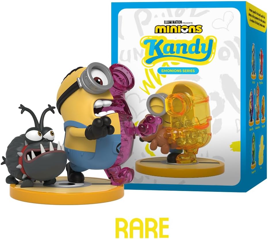 Mighty Jaxx Kandy Minions: Emonions | Sealed Tray of 6 - Contains No Duplicates | Blind Box Toy Collectible Figurines