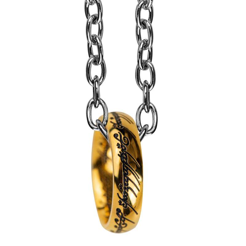 Cinereplicas Seigneur des Anneaux - Collier Anneau Unique 60 cm - Licence Officielle