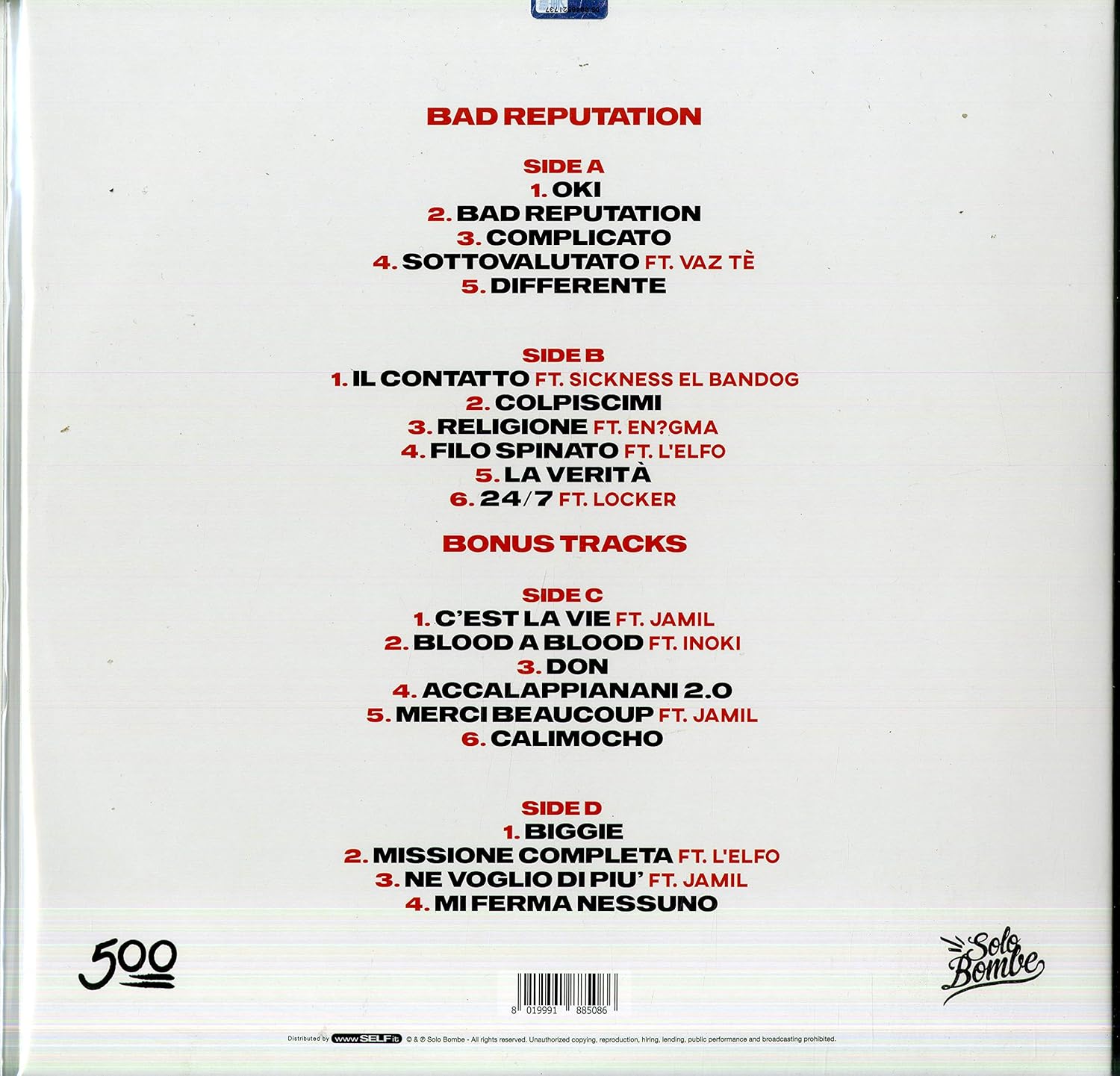 Bad Reputation