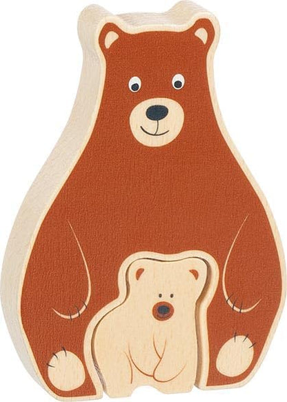 Goki - Goki Houten Puzzel Staand Beert 2st.