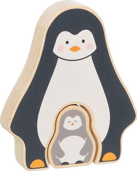 Goki - Goki Houten Puzzel Staand Pinguint 2st.