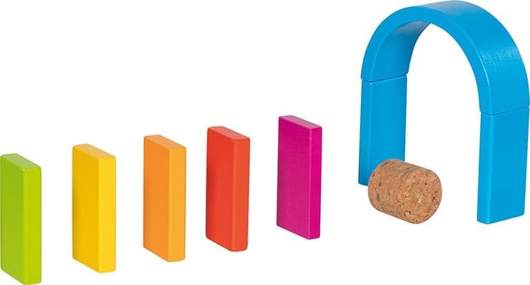 Goki - Goki Houten Bouwblokken Kleur 41dlg.