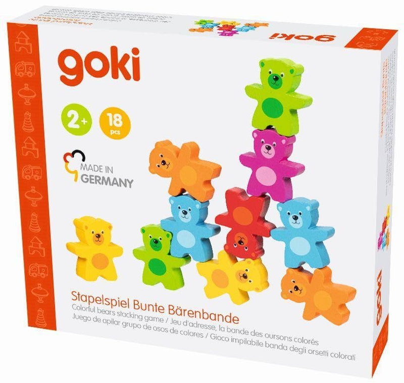 goki-58384-Oso apilable, Color Tonos de Madera (Gollnest & Kiesel GmbH & 58384