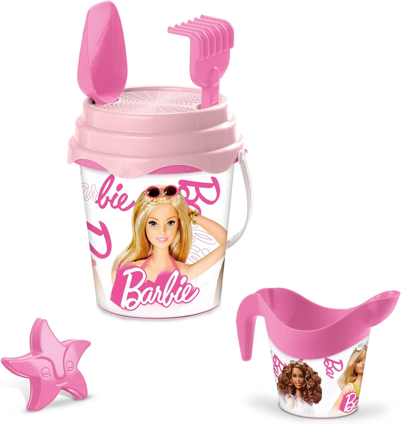 Mondo Barbie 17 cm Bucket Set with Watering Can