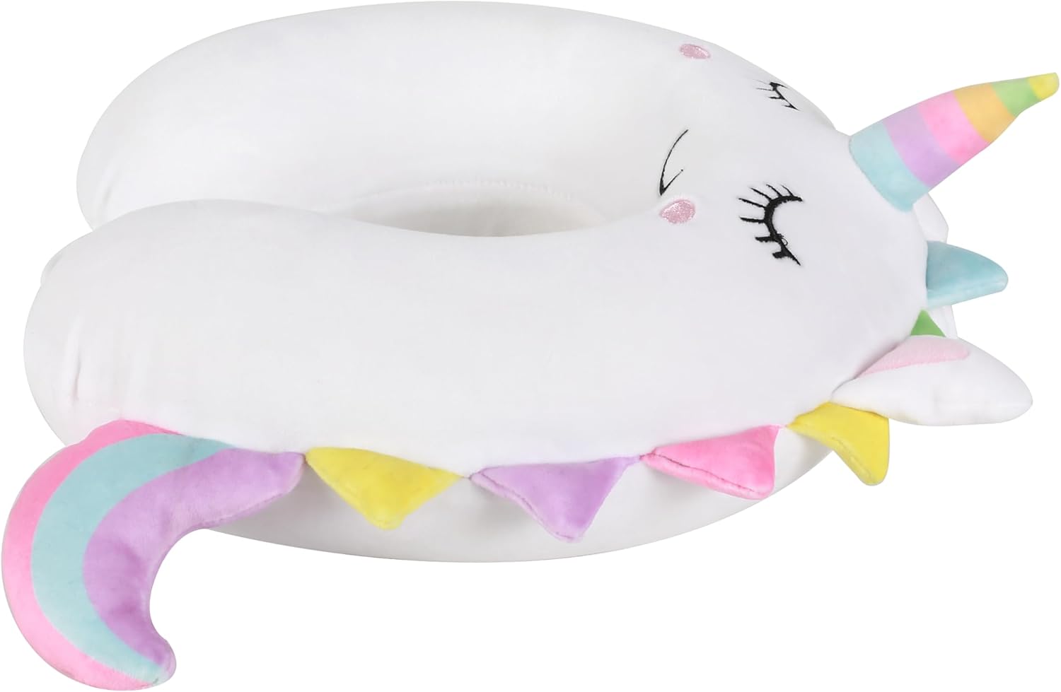 I-TOTAL® - Travel Pillow Shape/Neck Travel Pillow Soft Neck Support Pillow/Pillows Funny Travel Pillow (UNICORN