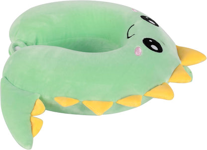 I-TOTAL® - Travel Pillow Shape/Neck Travel Pillow Soft Neck Support Pillow/Pillows Funny Travel Pillow (HELLO DINO