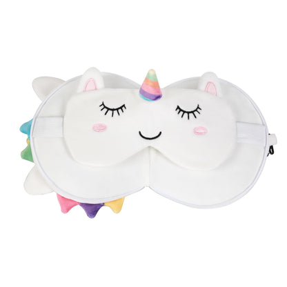 Itotal - Pillow With Sleep Mask - Unicorn (Xl2530)